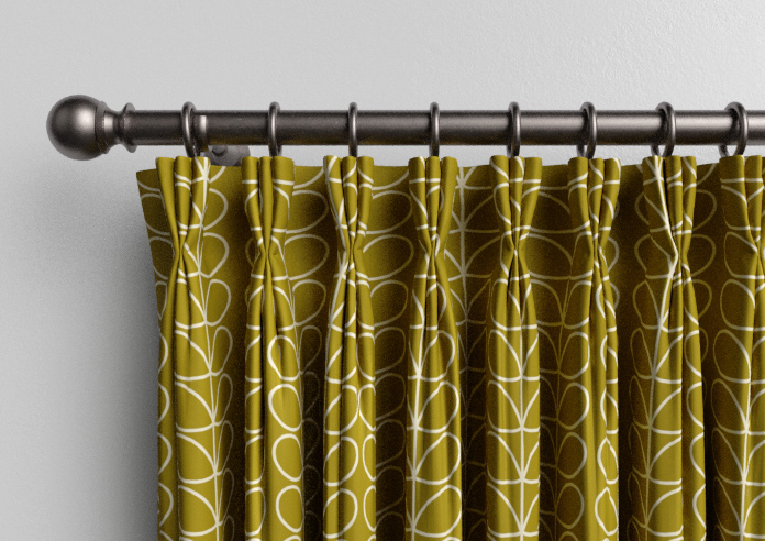 Orla Kiely Linear Stem, Seagrass - Made to Measure Curtains - Image 11